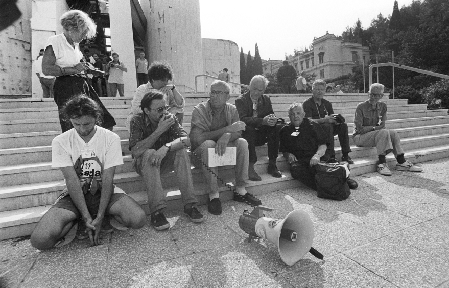 Marcia di MIR SADA - Ancona-Spalato-Prozor-Mostar-Ancona2-14/agosto 1993